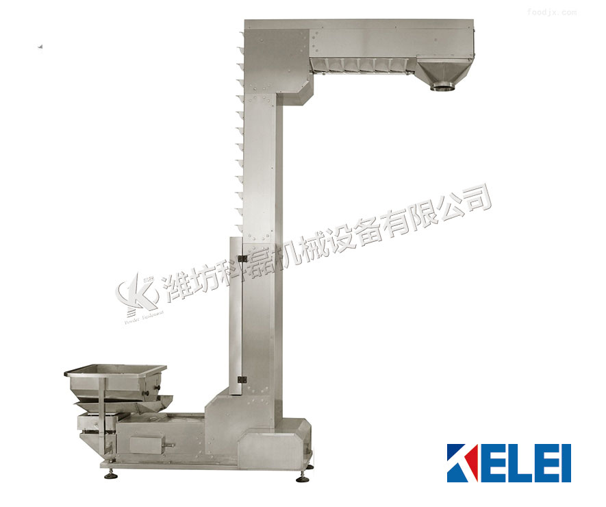 不(bu)鏽鋼垂(chuí)直鬥式(shi)提升機(ji)