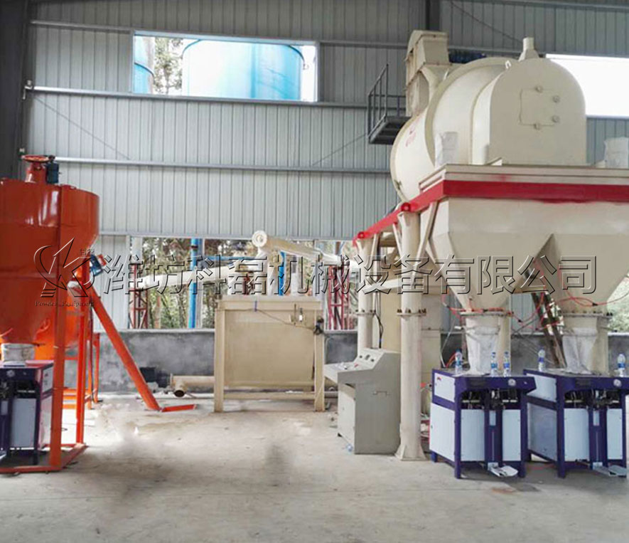 小型幹粉(fěn)砂漿設備使用(yòng)案例 第1張