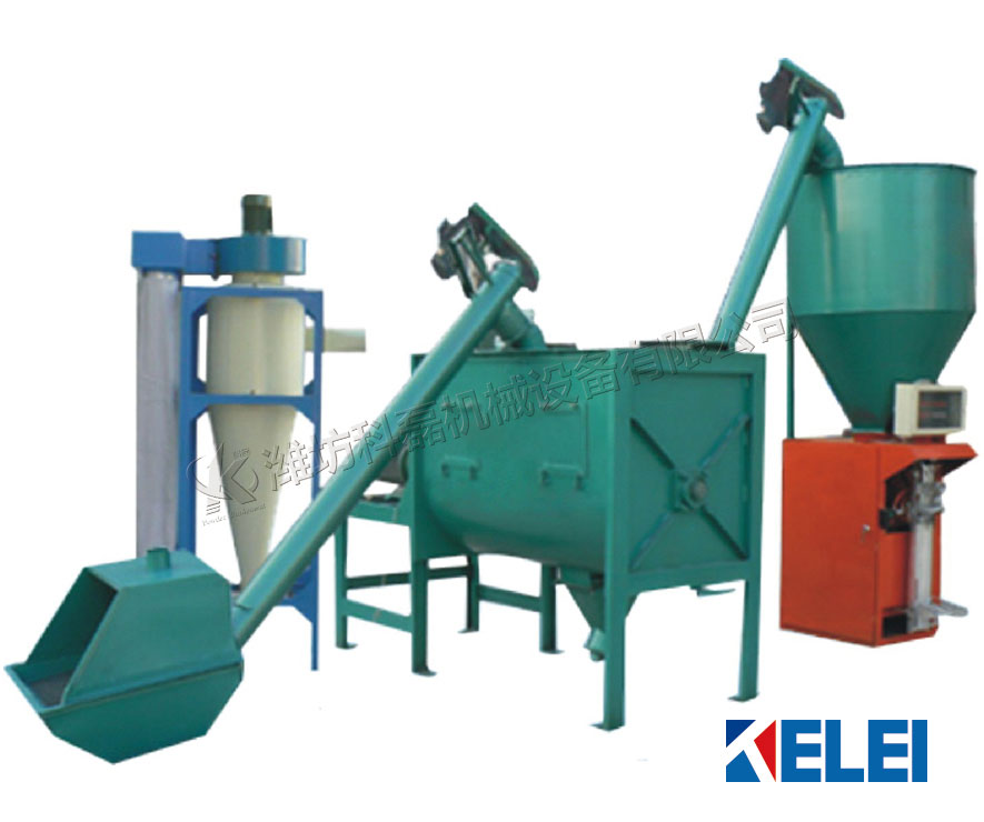 KL-10型(xíng)幹粉砂漿(jiang)膩子粉設(she)備