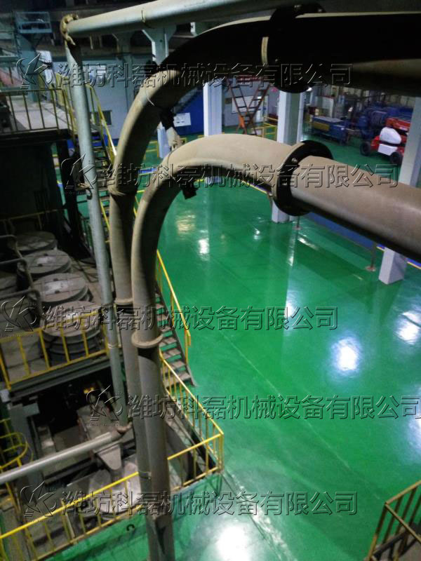 襄阳(yáng)用裕橡胶制造有(you)限公司機械客戶(hù)管鏈輸送機實拍(pai) 第4張