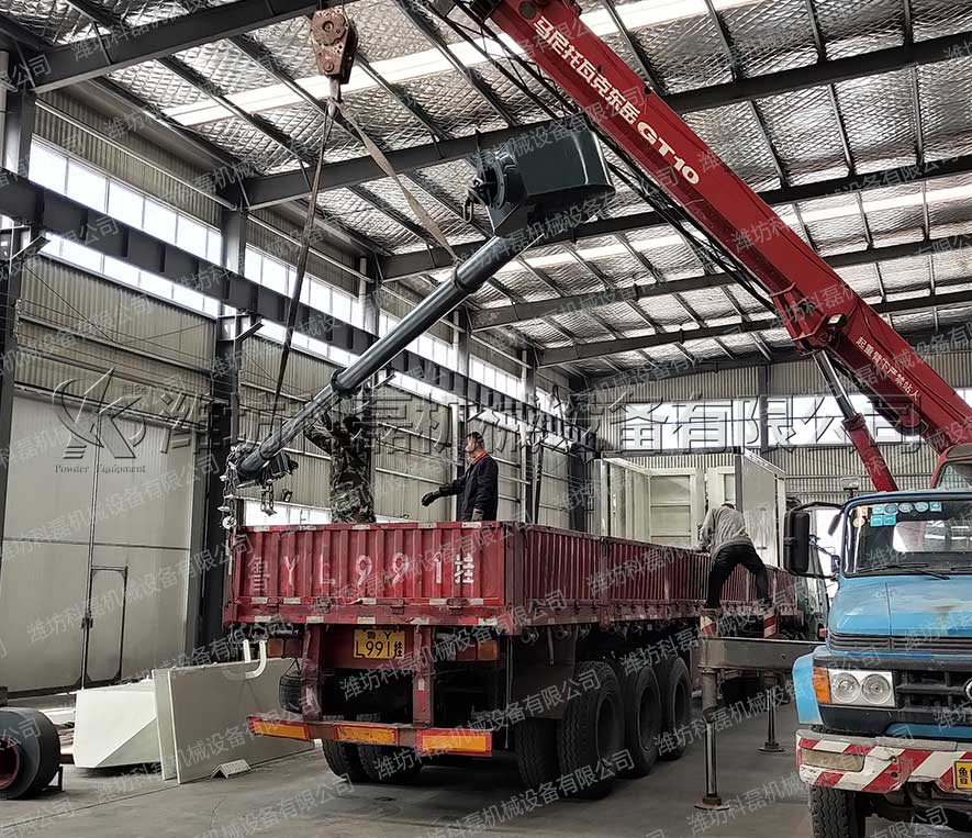 管鏈(lian)拆包 管鏈輸送(sòng)機 噸袋拆包機(jī) 發貨實拍 第2張(zhāng)