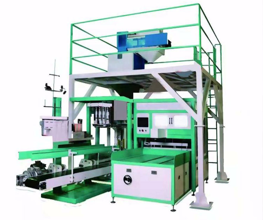 敞口(kou)袋全自動上袋(dài)機