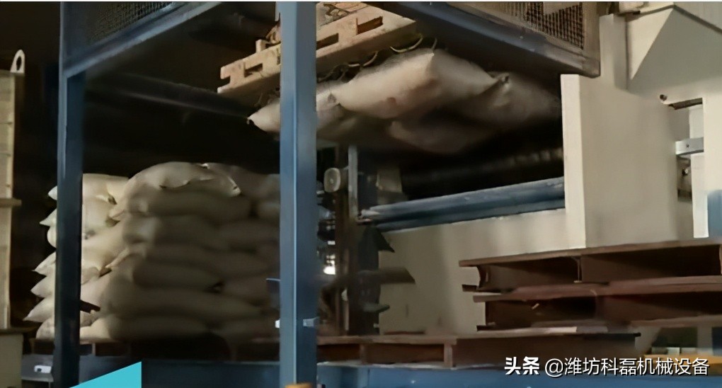 自動拆包機(ji)和自動拆垛機結(jié)合适用快速拆袋(dai)卸料效率高 第3張(zhāng)