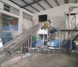 自動拆(chāi)包、管鏈輸送站使(shi)用實拍